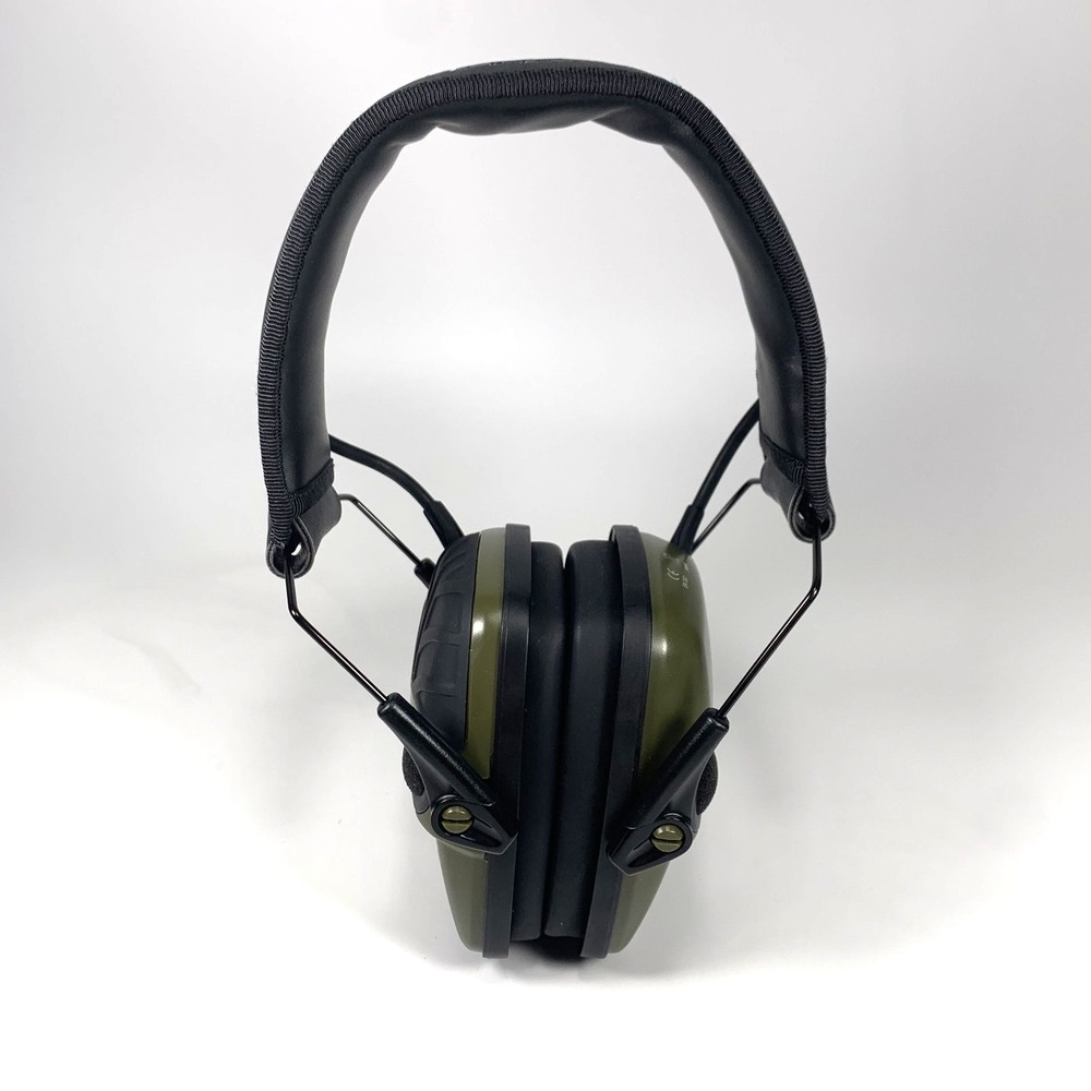 Howard Leight Impact Sport Electronic Hearing Protection Ear Muffs Green Tested